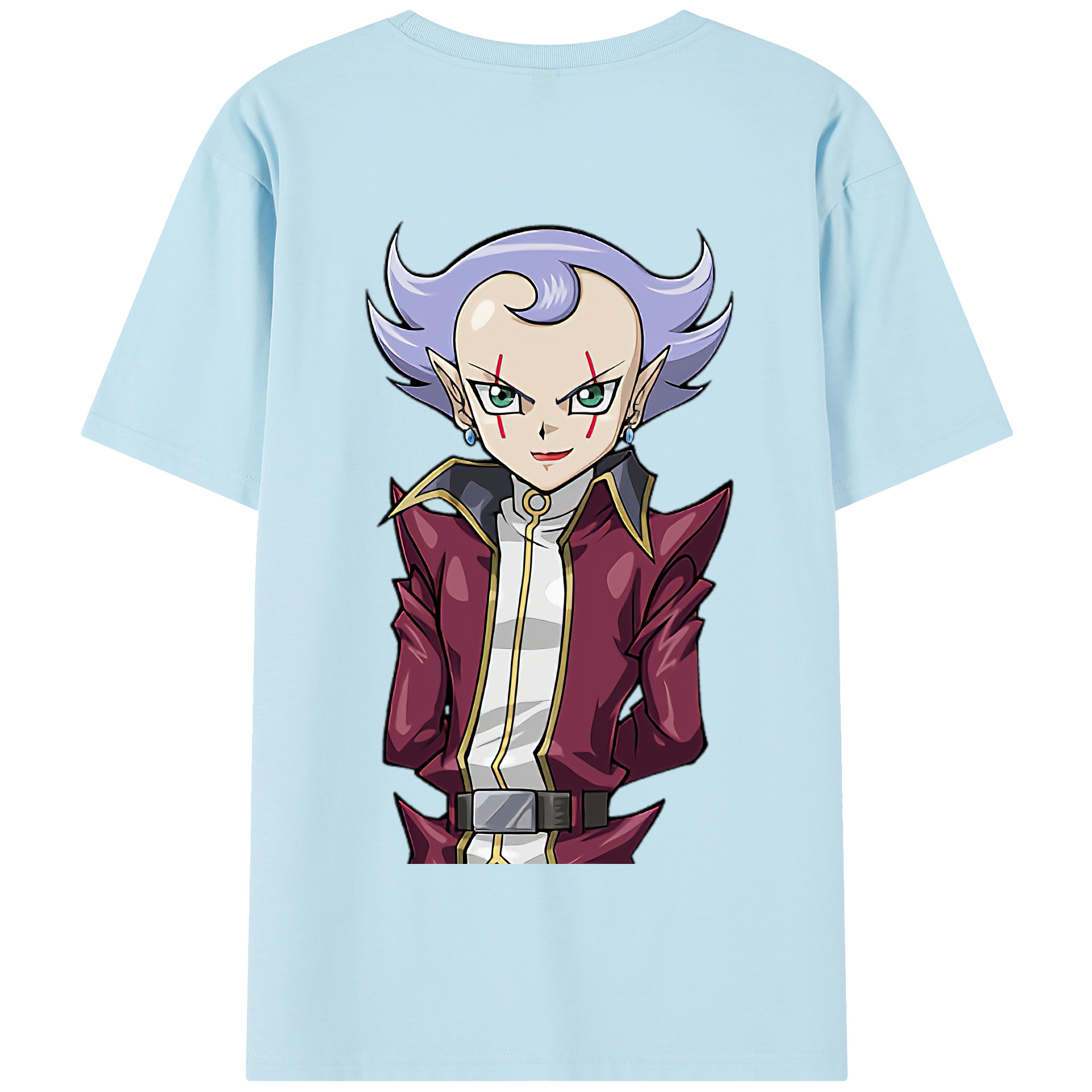 （画像用） 遊☆戯☆王 Yu-Gi-Oh! 綿100％半袖Tシャツ（背面プリント）